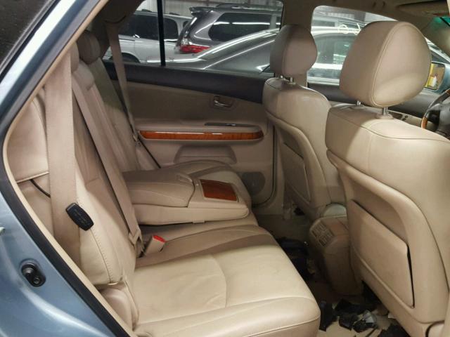 2T2HK31U18C049561 - 2008 LEXUS RX 350 BLUE photo 6