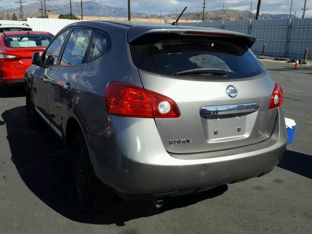 JN8AS5MT5BW568880 - 2011 NISSAN ROGUE S GRAY photo 3