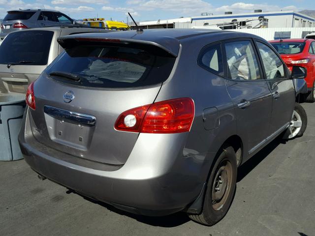 JN8AS5MT5BW568880 - 2011 NISSAN ROGUE S GRAY photo 4