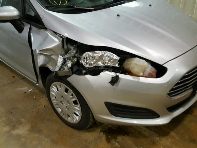 3FADP4AJ8FM190380 - 2015 FORD FIESTA S SILVER photo 9