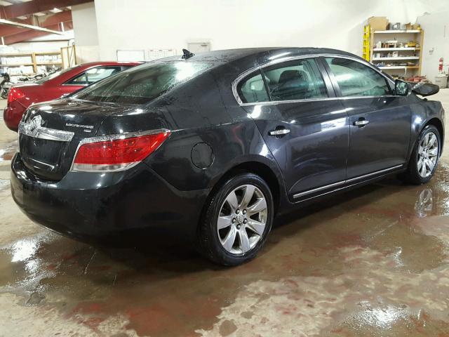 1G4GC5EG7AF211067 - 2010 BUICK LACROSSE C BLACK photo 4