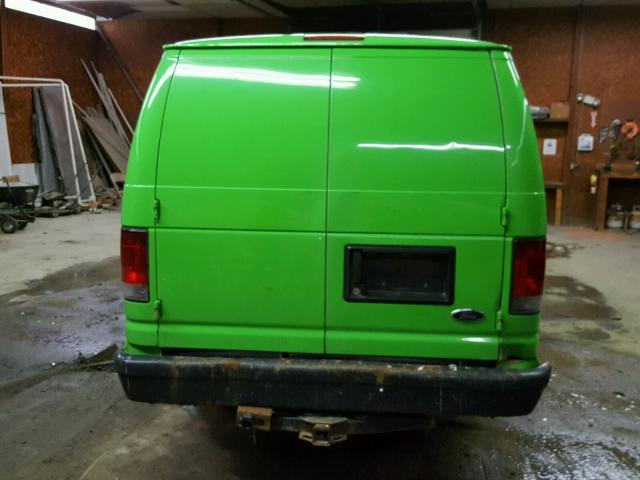 1FTNS2EL7BDB28732 - 2011 FORD ECONOLINE GREEN photo 9