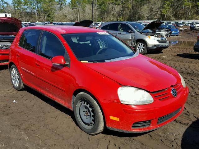 WVWDR71K27W271469 - 2007 VOLKSWAGEN RABBIT RED photo 1