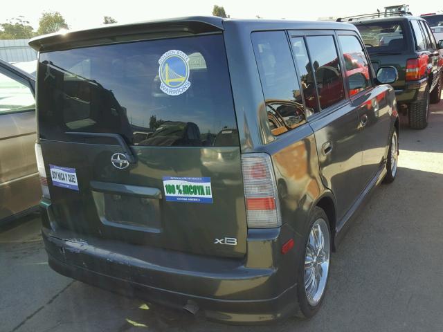 JTLKT324664046648 - 2006 TOYOTA SCION XB 绿色 照片 4