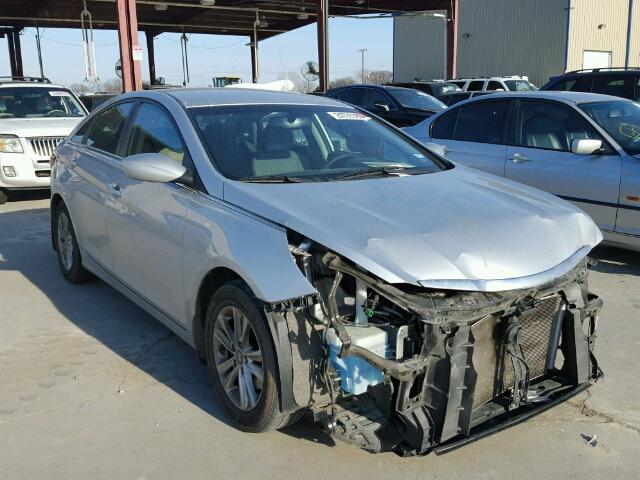 5NPEB4AC9DH542481 - 2013 HYUNDAI SONATA GLS SILVER photo 1