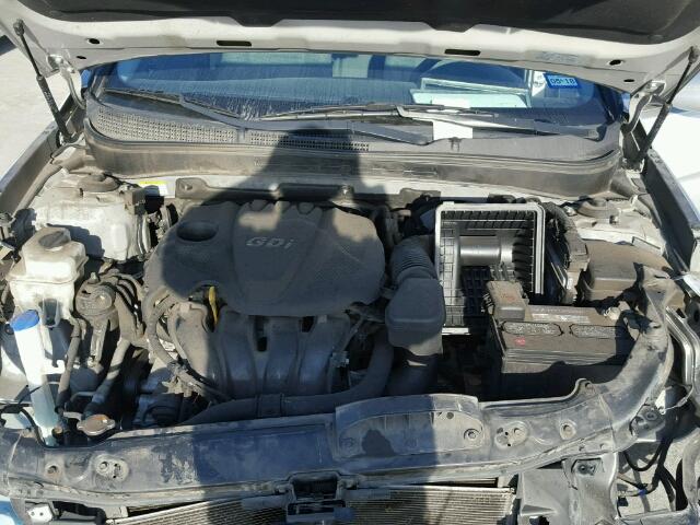 5NPEB4AC9DH542481 - 2013 HYUNDAI SONATA GLS SILVER photo 7