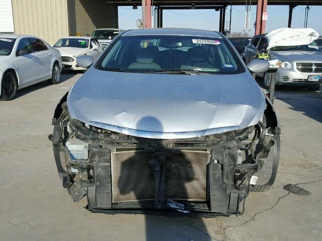 5NPEB4AC9DH542481 - 2013 HYUNDAI SONATA GLS SILVER photo 9