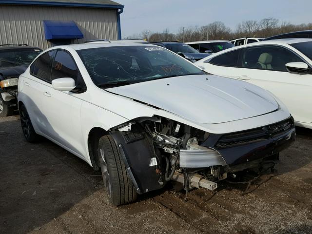 1C3CDFFA2GD822732 - 2016 DODGE DART SXT S WHITE photo 1