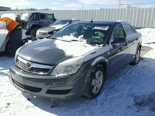 1G8ZR57527F317386 - 2007 SATURN AURA GREEN GRAY photo 2