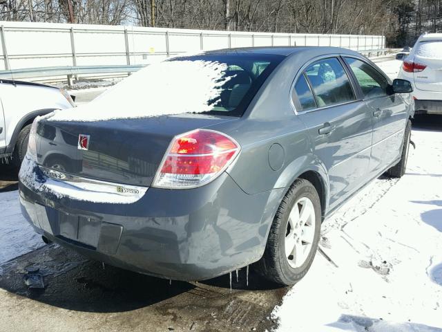 1G8ZR57527F317386 - 2007 SATURN AURA GREEN GRAY photo 4