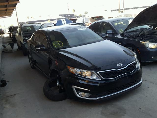 KNAGM4AD5D5057859 - 2013 KIA OPTIMA HYB BLACK photo 1