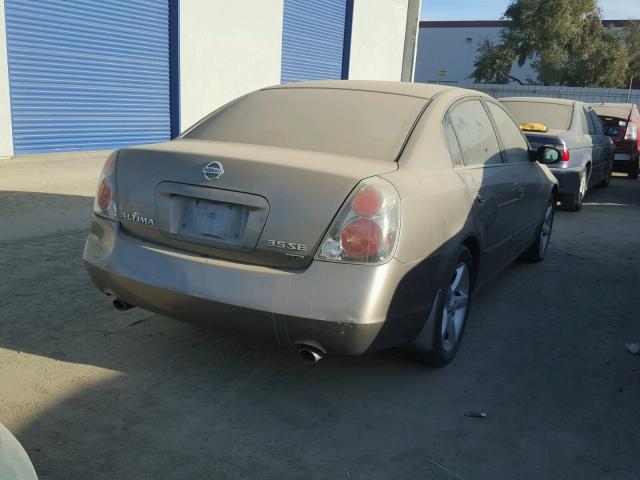 1N4BL11D06C141476 - 2006 NISSAN ALTIMA SE BEIGE photo 4