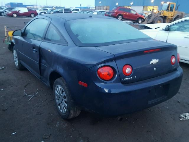 1G1AL18FX87272237 - 2008 CHEVROLET COBALT LT BLUE photo 3