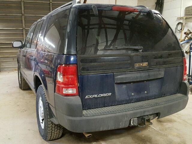 1FMZU72K74ZB32690 - 2004 FORD EXPLORER X BLUE photo 3