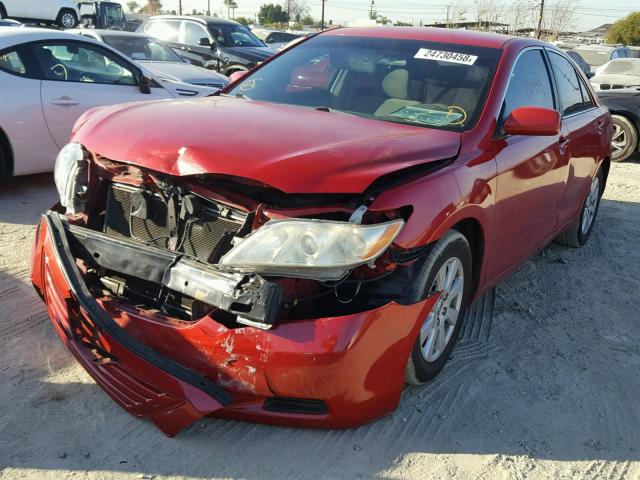 4T1BE46K57U066469 - 2007 TOYOTA CAMRY NEW RED photo 2