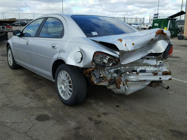 1C3EL56R95N540705 - 2005 CHRYSLER SEBRING TO SILVER photo 3