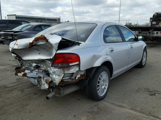 1C3EL56R95N540705 - 2005 CHRYSLER SEBRING TO SILVER photo 4