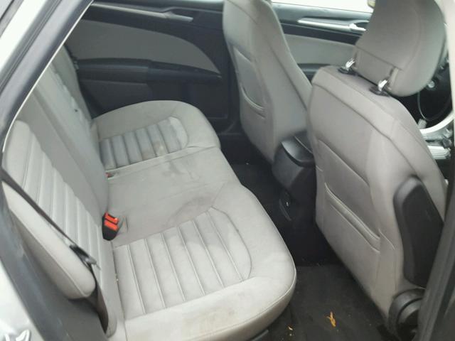 3FA6P0G77DR265650 - 2013 FORD FUSION S SILVER photo 6