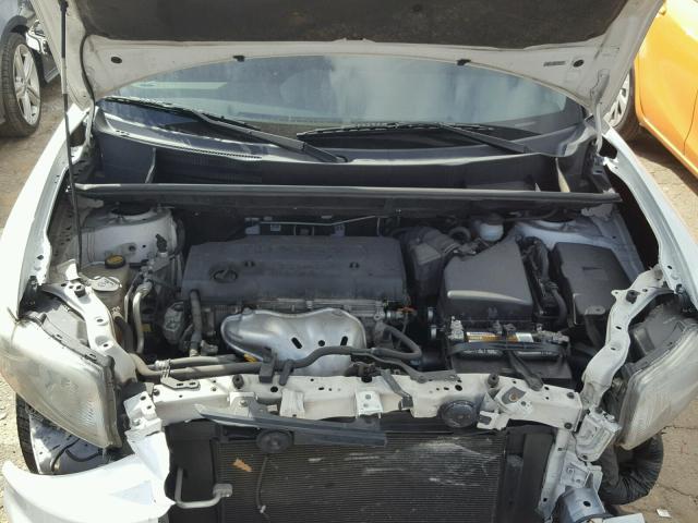 JTLZE4FE7C1145820 - 2012 TOYOTA SCION XB WHITE photo 7