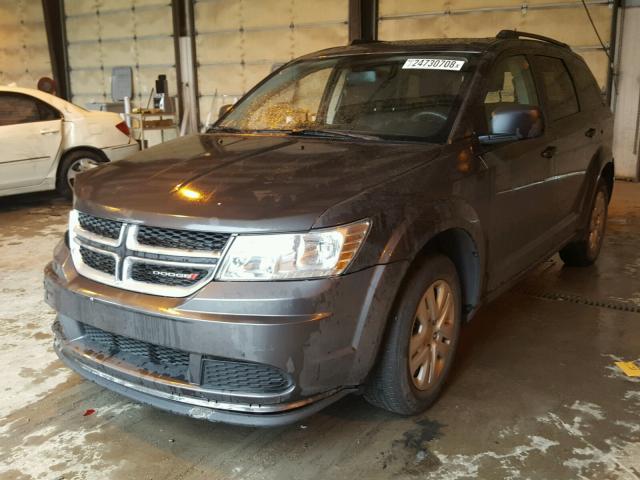 3C4PDCAB8GT151766 - 2016 DODGE JOURNEY SE GRAY photo 2