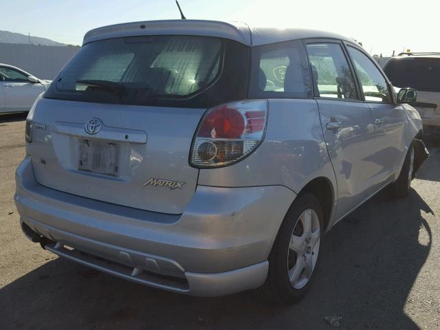 2T1KR32E97C648865 - 2007 TOYOTA COROLLA MA SILVER photo 4