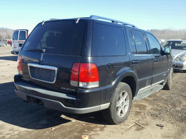 5LMEU88H14ZJ43049 - 2004 LINCOLN AVIATOR BLACK photo 4