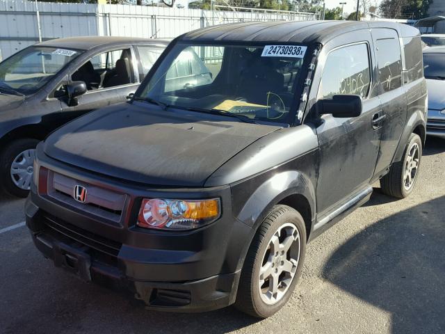 5J6YH18958L013741 - 2008 HONDA ELEMENT SC BLACK photo 2