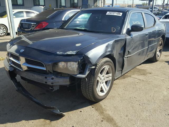 2B3KA53H27H782023 - 2007 DODGE CHARGER R/ GRAY photo 2