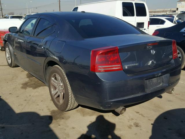 2B3KA53H27H782023 - 2007 DODGE CHARGER R/ GRAY photo 3