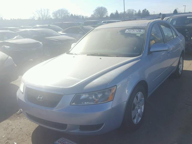 5NPET46F08H366782 - 2008 HYUNDAI SONATA GLS SILVER photo 2