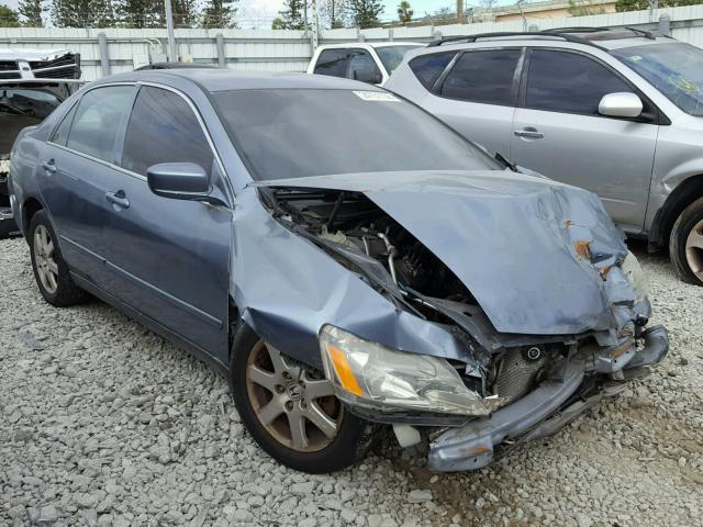 1HGCM66497A058273 - 2007 HONDA ACCORD SE BLUE photo 1