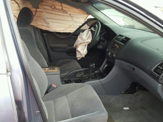 1HGCM66497A058273 - 2007 HONDA ACCORD SE BLUE photo 5