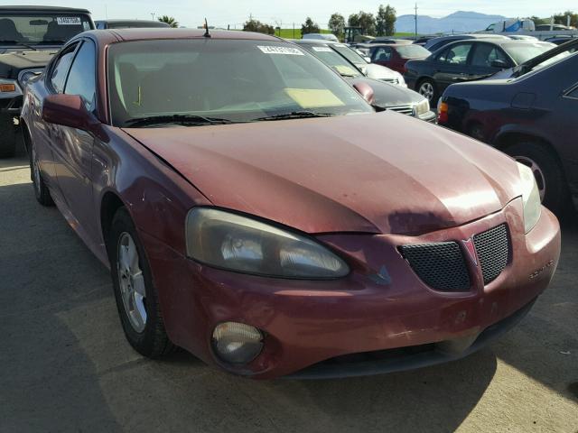 2G2WS522051313064 - 2005 PONTIAC GRAND PRIX Qırmızı foto 1