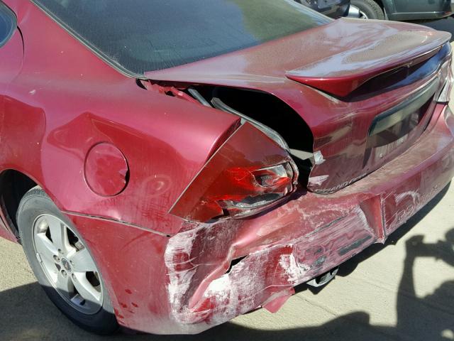 2G2WS522051313064 - 2005 PONTIAC GRAND PRIX Qırmızı foto 9