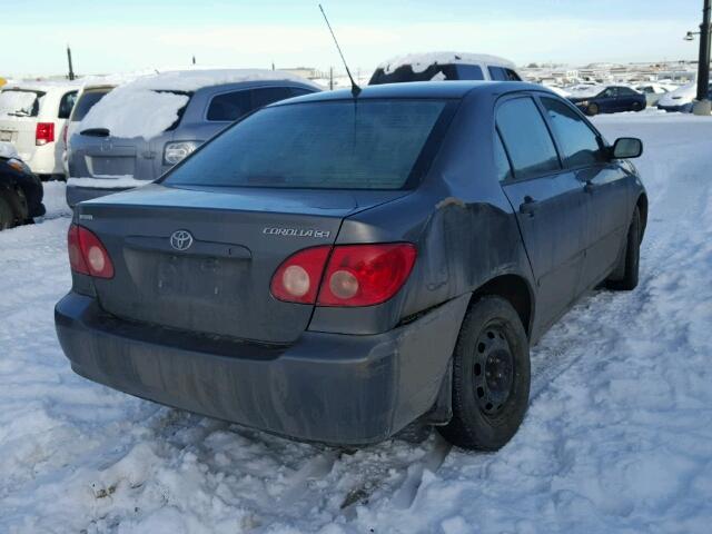 2T1BR32E65C916834 - 2005 TOYOTA COROLLA CE CHARCOAL photo 4