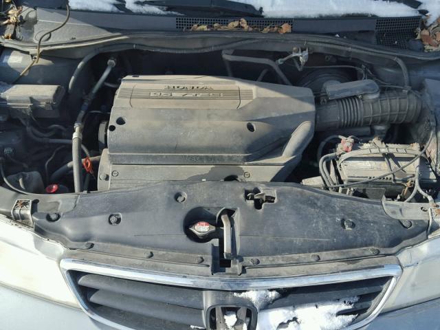 5FNRL18062B018483 - 2002 HONDA ODYSSEY EX GRAY photo 7