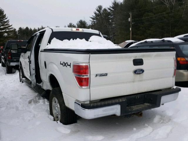 1FTFW1ET1CFB59628 - 2012 FORD F150 SUPER WHITE photo 3