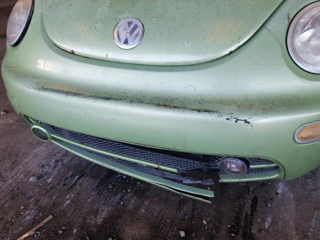 3VWCD31Y54M313214 - 2004 VOLKSWAGEN NEW BEETLE GREEN photo 9