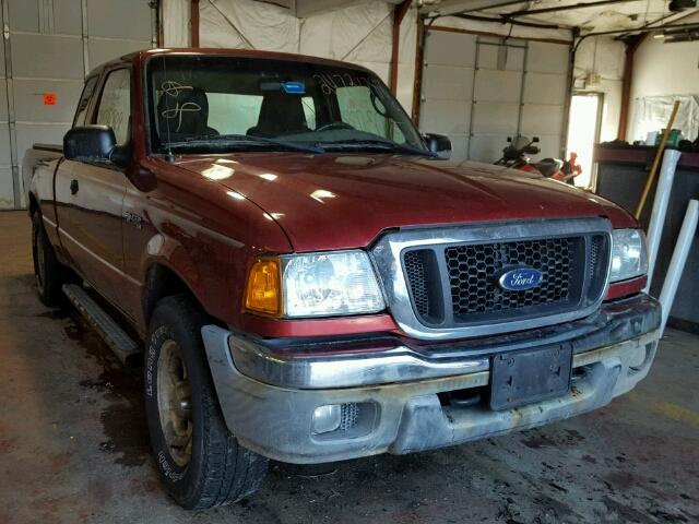 1FTZR15E45PA74205 - 2005 FORD RANGER SUP RED photo 1