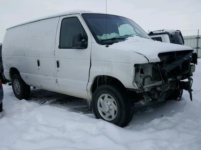 1FTNE2EL3DDA51979 - 2013 FORD ECONOLINE WHITE photo 1