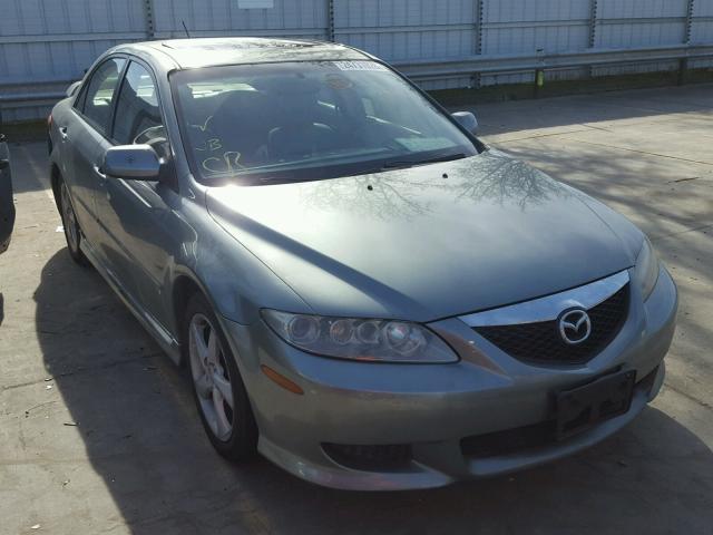 1YVFP80D145N31170 - 2004 MAZDA 6 S GREEN photo 1