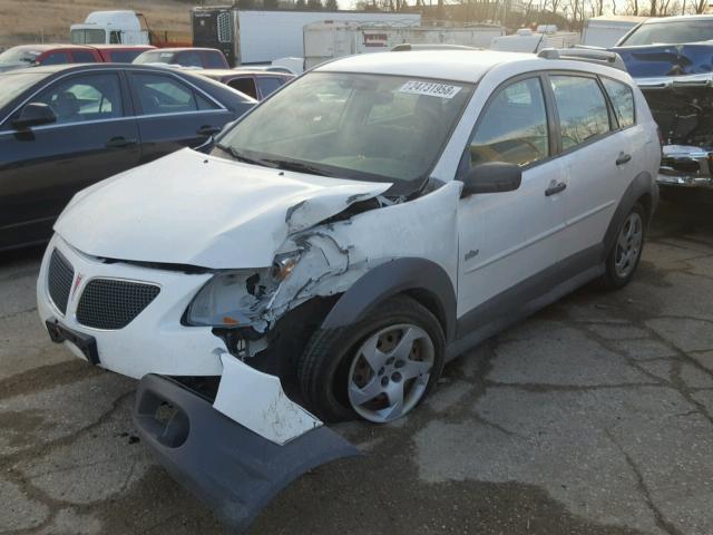 5Y2SL65807Z427959 - 2007 PONTIAC VIBE WHITE photo 2