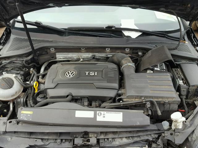 3VW817AU0FM027454 - 2015 VOLKSWAGEN GOLF BLACK photo 7