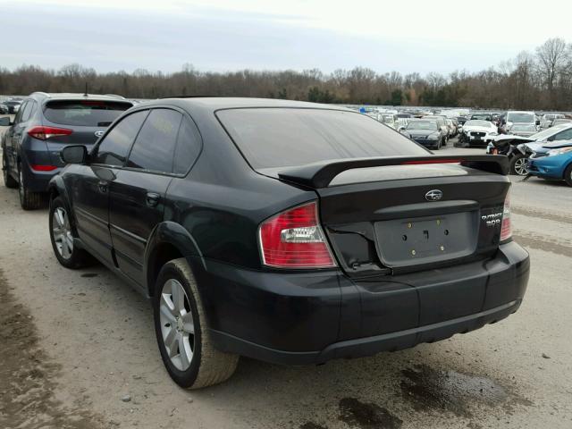 4S4BL84C554207174 - 2005 SUBARU LEGACY OUT BLACK photo 3