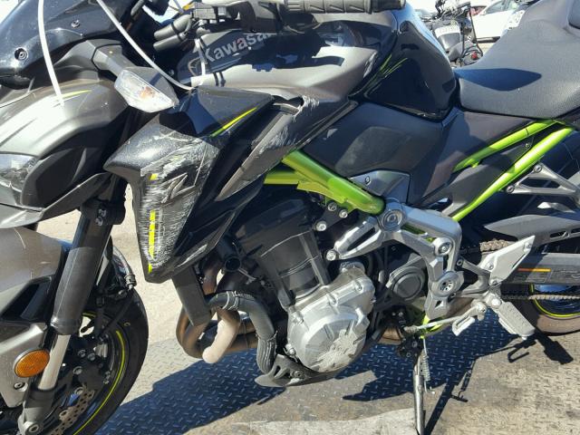 JKAZR2A14HDA21354 - 2017 KAWASAKI ZR900 BLACK photo 10