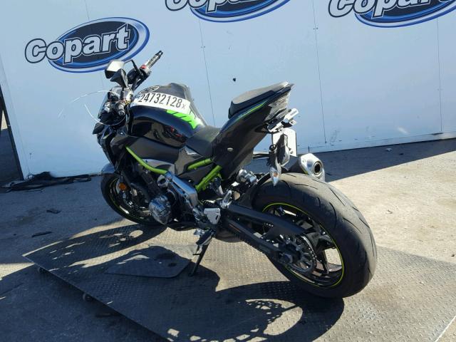 JKAZR2A14HDA21354 - 2017 KAWASAKI ZR900 BLACK photo 3