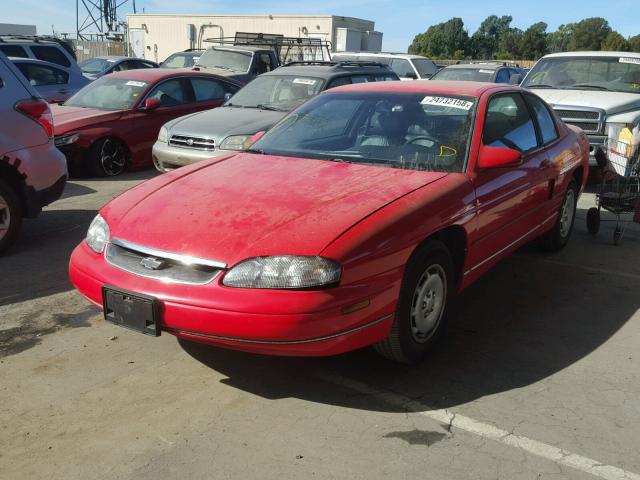 2G1WW12M0T9272064 - 1996 CHEVROLET MONTE CARL RED photo 2