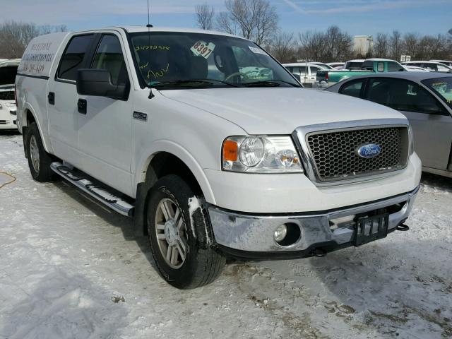 1FTPW14V18FB75763 - 2008 FORD F150 SUPER WHITE photo 1