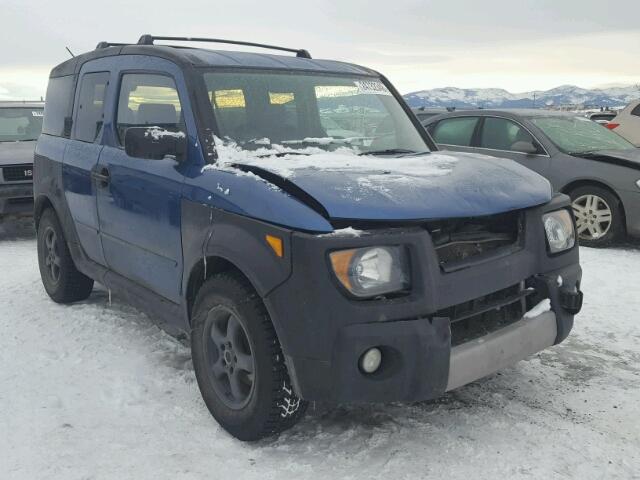 5J6YH28378L008106 - 2008 HONDA ELEMENT LX BLUE photo 1