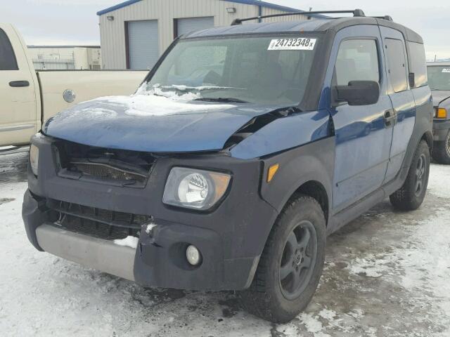 5J6YH28378L008106 - 2008 HONDA ELEMENT LX BLUE photo 2